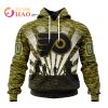 NHL Pittsburgh Penguins Special Military Camo Kits For Veterans Day And Rememberance Day 3D Hoodie
