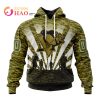 NHL San Jose Sharks Special Military Camo Kits For Veterans Day And Rememberance Day 3D Hoodie