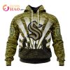 NHL St Louis Blues Special Military Camo Kits For Veterans Day And Rememberance Day 3D Hoodie