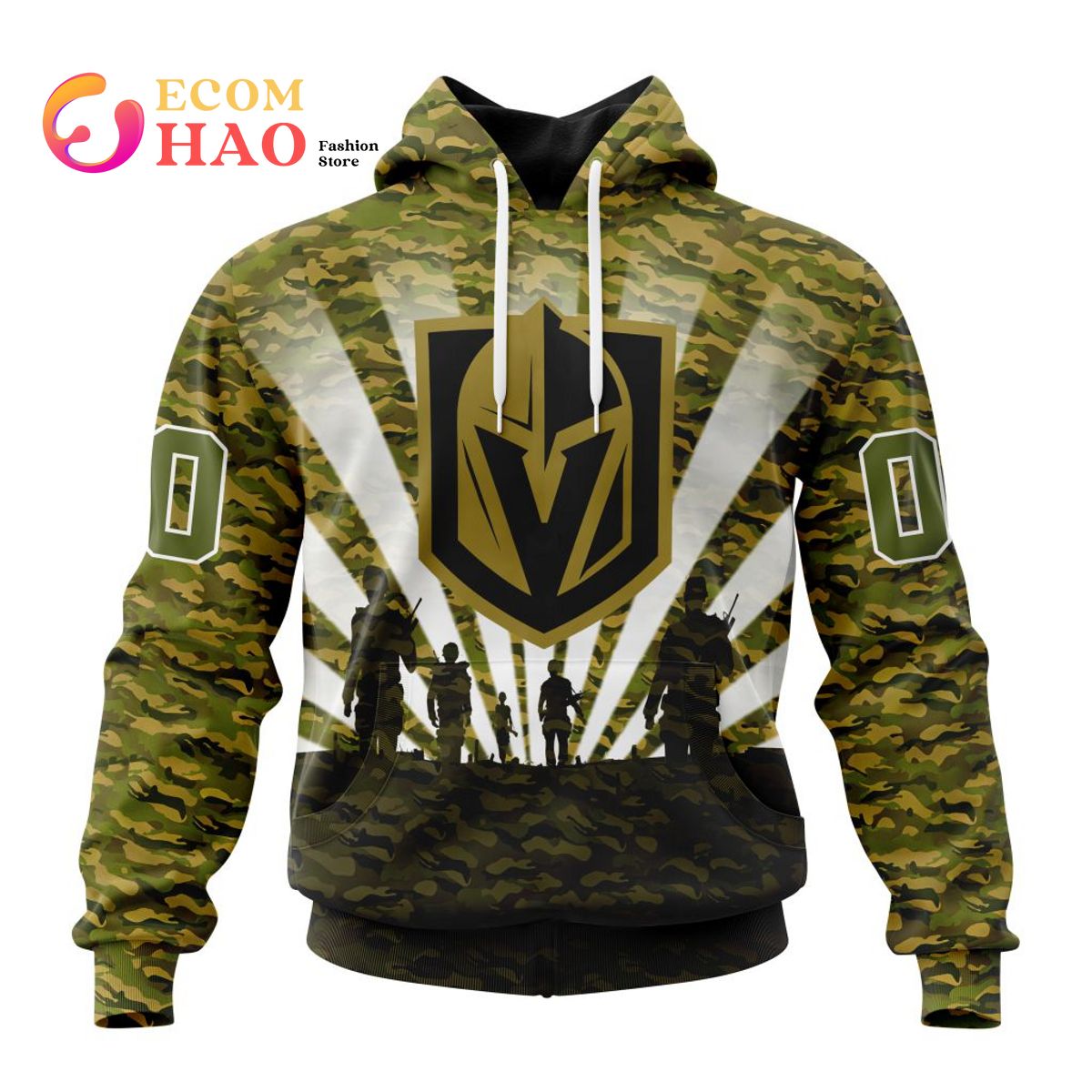 Vegas Golden Knights NHL Special Autism Awareness Design Hoodie T