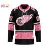 NHL Dallas Stars Specialized Design In Classic Style With Paisley! IN OCTOBER WE WEAR PINK BREAST CANCER 3D Hockey Jersey