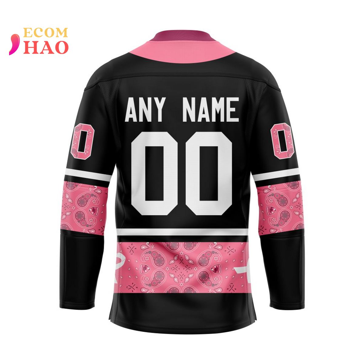 NHL Florida Panthers Specialized Design In Classic Style With Paisley! IN OCTOBER WE WEAR PINK BREAST CANCER 3D Hockey Jersey