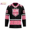 NHL Minnesota Wild Specialized Design In Classic Style With Paisley! IN OCTOBER WE WEAR PINK BREAST CANCER 3D Hockey Jersey