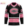 NHL Minnesota Wild Specialized Design In Classic Style With Paisley! IN OCTOBER WE WEAR PINK BREAST CANCER 3D Hockey Jersey