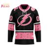 NHL St. Louis Blues Specialized Design In Classic Style With Paisley! IN OCTOBER WE WEAR PINK BREAST CANCER 3D Hockey Jersey