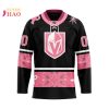 NHL Washington Capitals Specialized Design In Classic Style With Paisley! IN OCTOBER WE WEAR PINK BREAST CANCER 3D Hockey Jersey