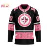 NHL Washington Capitals Specialized Design In Classic Style With Paisley! IN OCTOBER WE WEAR PINK BREAST CANCER 3D Hockey Jersey