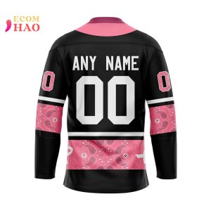 NHL Winnipeg Jets Specialized Design In Classic Style With Paisley! IN OCTOBER WE WEAR PINK BREAST CANCER 3D Hockey Jersey