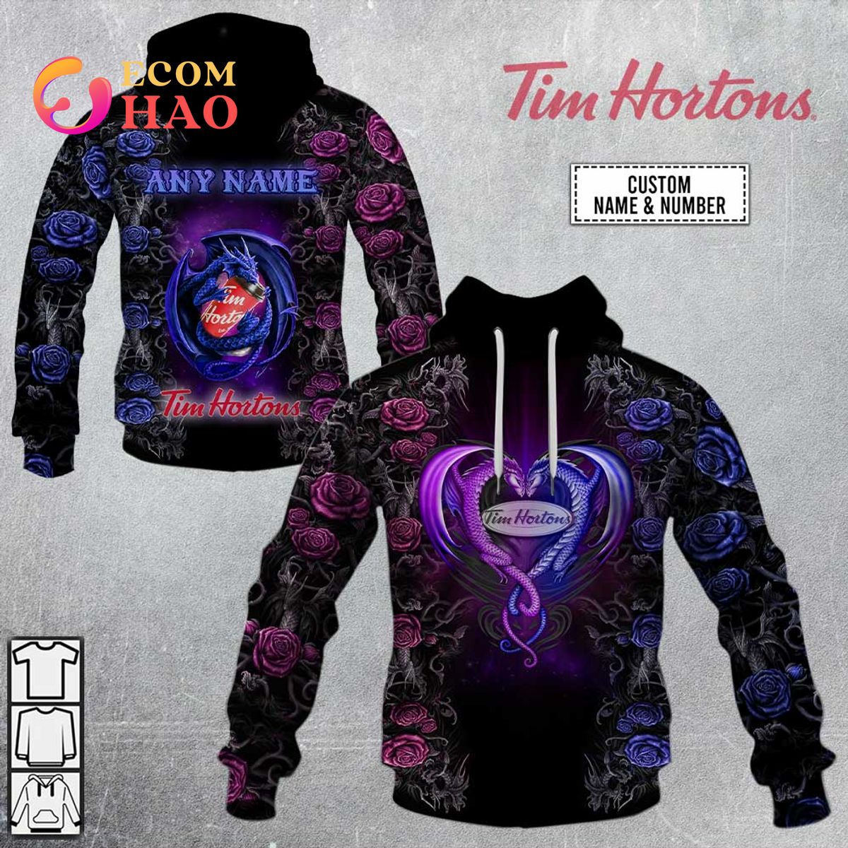 I Only Drink Tim Hortons 3 Day A Week x Gnome 3D Hoodie