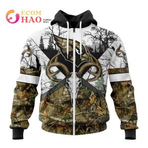NFL Arizona Cardinals Specialized Specialized Design Wih Deer Skull And Forest Pattern For Go Hunting 3D Hoodie