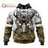 NFL Cincinnati Bengals Specialized Specialized Design Wih Deer Skull And Forest Pattern For Go Hunting 3D Hoodie