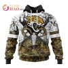 NFL Kansas City Chiefs Specialized Specialized Design Wih Deer Skull And Forest Pattern For Go Hunting 3D Hoodie