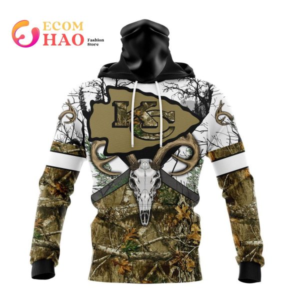 NFL Kansas City Chiefs Specialized Specialized Design Wih Deer Skull And Forest Pattern For Go Hunting 3D Hoodie