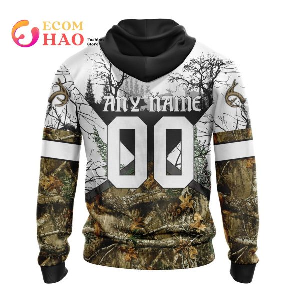 NFL Las Vegas Raiders Specialized Specialized Design Wih Deer Skull And Forest Pattern For Go Hunting 3D Hoodie