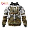 NFL New York Jets Specialized Specialized Design Wih Deer Skull And Forest Pattern For Go Hunting 3D Hoodie