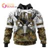 NFL Tennessee Titans Specialized Specialized Design Wih Deer Skull And Forest Pattern For Go Hunting 3D Hoodie