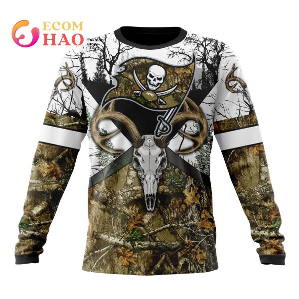 Philadelphia Eagles Camo Hoodie 3D Deer Skull Forest Pattern