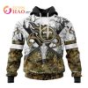 NFL Washington Football Team Specialized Specialized Design Wih Deer Skull And Forest Pattern For Go Hunting 3D Hoodie