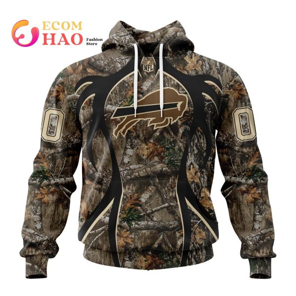 NFL Buffalo Bills Special Camo Realtree Hunting 3D Hoodie