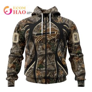 NFL Buffalo Bills Special Camo Realtree Hunting 3D Hoodie