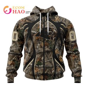NFL Carolina Panthers Special Camo Realtree Hunting 3D Hoodie