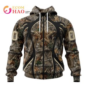 NFL Dallas Cowboys Special Camo Realtree Hunting 3D Hoodie