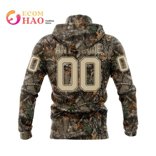 Men's Camo Dallas Cowboys Brown Custom 3D Hoodie - Dallas Cowboys Home