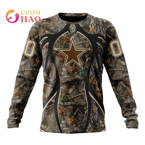 Dallas Cowboys Camouflage Pattern 3d Hoodie - Teeruto