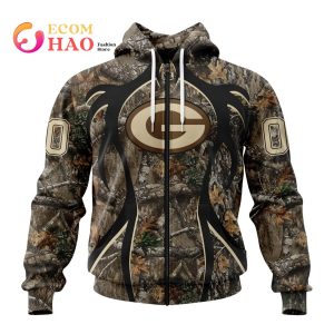NFL Green Bay Packers Special Camo Realtree Hunting 3D Hoodie