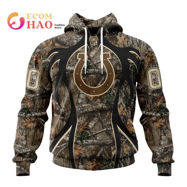 NFL Indianapolis Colts Special Camo Realtree Hunting 3D Hoodie