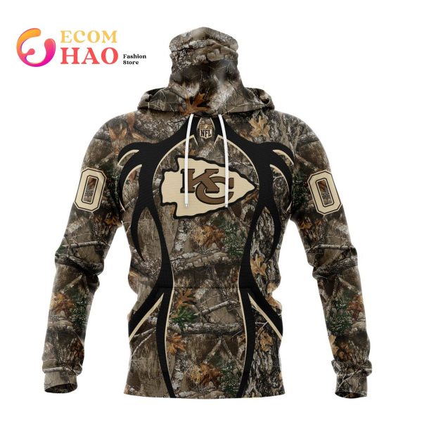 BEST NFL Kansas City Chiefs Special Camo Realtree Hunting 3D Hoodie