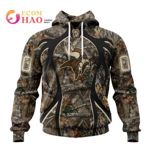 NFL Minnesota Vikings Special Camo Realtree Hunting 3D Hoodie