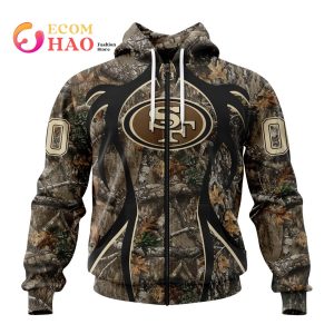 NFL San Francisco 49ers Special Camo Realtree Hunting 3D Hoodie