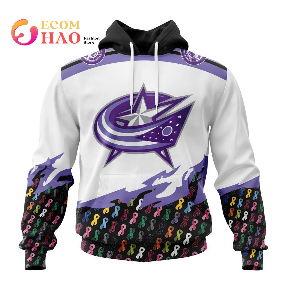 NHL Florida Panthers Specialized Kits In OCTOBER WE STAND TOGETHER WE CAN BEAT CANCER 3D Hoodie