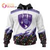 NHL Edmonton Oilers Specialized Kits In OCTOBER WE STAND TOGETHER WE CAN BEAT CANCER 3D Hoodie