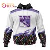 NHL New York Islanders Specialized Kits In OCTOBER WE STAND TOGETHER WE CAN BEAT CANCER 3D Hoodie