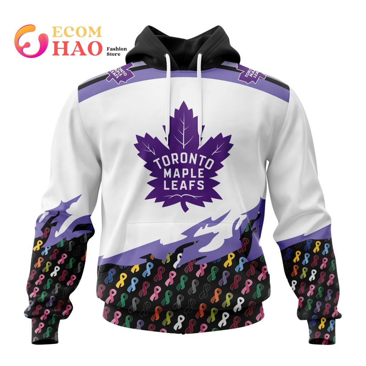 NHL Seattle Kraken Specialized Kits In OCTOBER WE STAND TOGETHER WE CAN BEAT CANCER 3D Hoodie