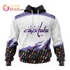 NHL Winnipeg Jets Specialized Kits In OCTOBER WE STAND TOGETHER WE CAN BEAT CANCER 3D Hoodie