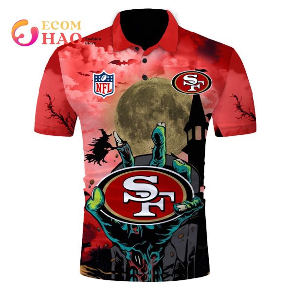 49ers NFL Halloween Jersey 3D Hoodie