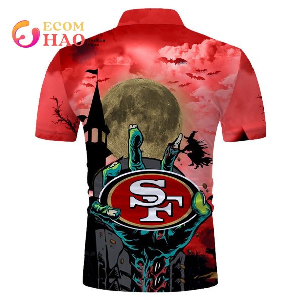 49ers NFL Halloween Jersey 3D Hoodie
