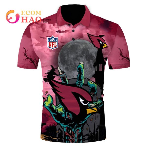 Cardinals NFL Halloween Jersey 3D Hoodie