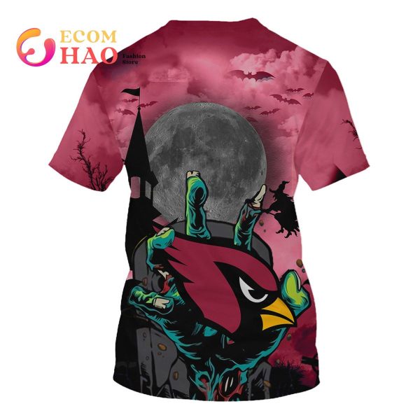 Cardinals NFL Halloween Jersey 3D Hoodie