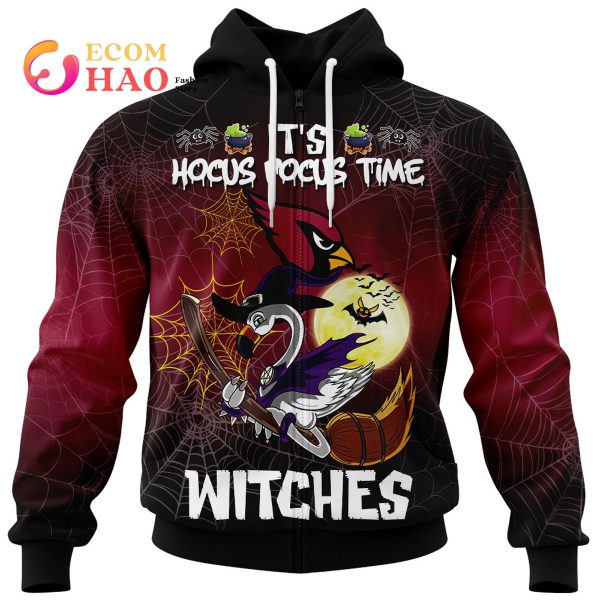 Cardinals NFL Halloween Jersey Falmingo Witches Hocus Pocus 3D Hoodie