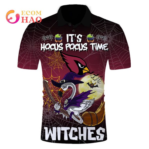 Cardinals NFL Halloween Jersey Falmingo Witches Hocus Pocus 3D Hoodie