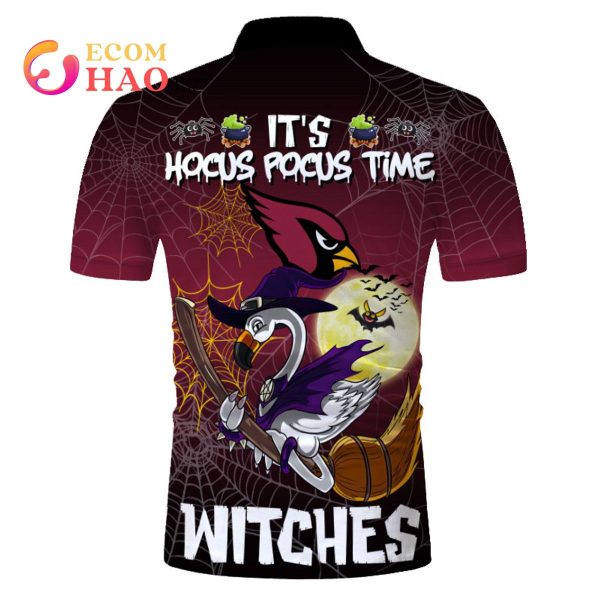 Cardinals NFL Halloween Jersey Falmingo Witches Hocus Pocus 3D Hoodie