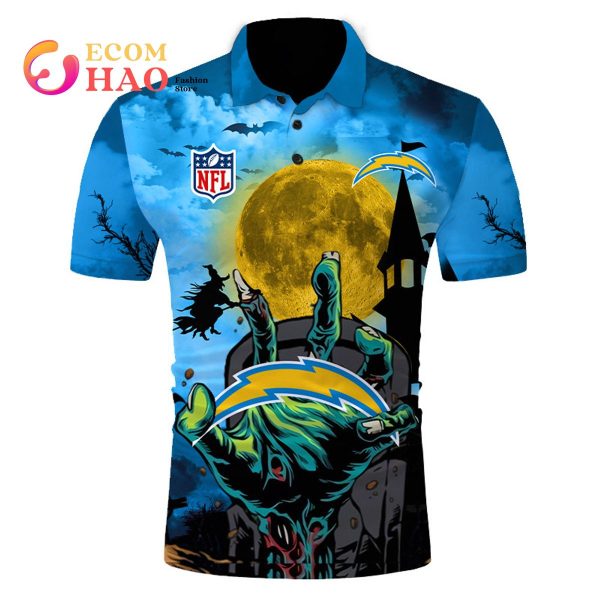 Chargers NFL Halloween Jersey 3D Hoodie