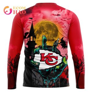 Chiefs NFL Halloween Jersey 3D Hoodie