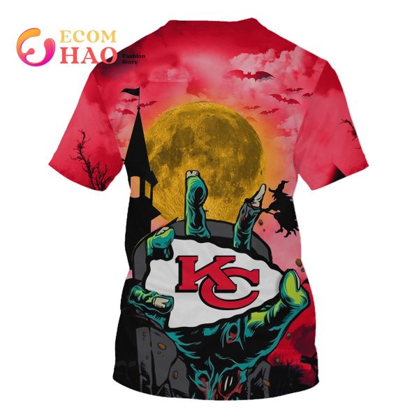 Chiefs NFL Halloween Jersey 3D Hoodie