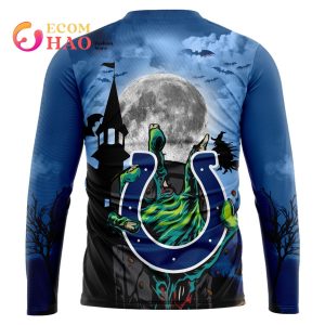 Colts NFL Halloween Jersey 3D Hoodie