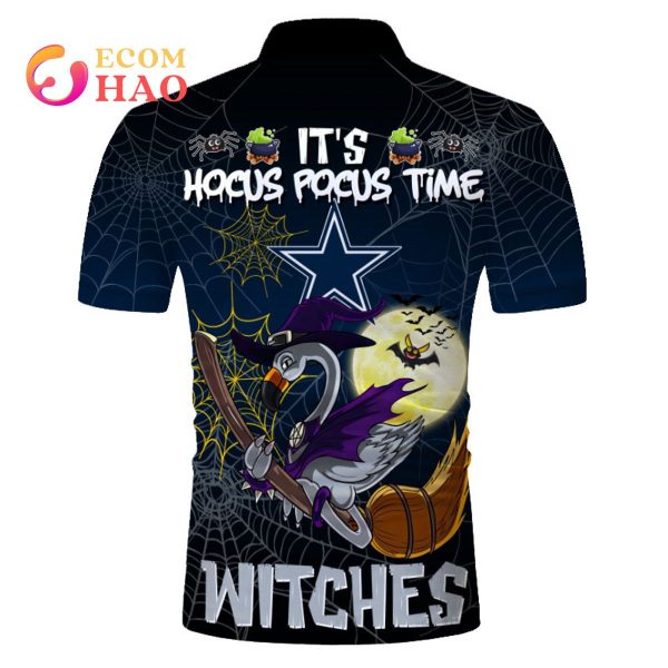 Cowboys NFL Halloween Jersey Falmingo Witches Hocus Pocus 3D Hoodie